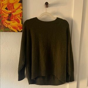 Olive Women's Crew Neck Sweater
